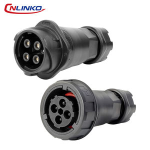 Водонепроницаемый круглый авиационный разъем Cnlinko серии DL28, 2, 3, 4, 5 контактов, 50А, для подключения проводов и светодиодов - Product Image 3