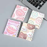 Carnet de Notes Mini Spirale A6 A7 Personnalisé Kawaii pour Fille, Bloc-Notes de Poche Mignon et Portable