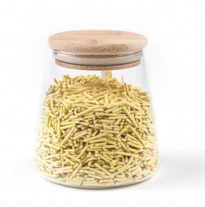 Litière pour chat en tofu de qualité supérieure, écologique, entièrement naturelle, en vrac, personnalisée par OEM, 6 L, agglomérante, jetable dans les toilettes, indicateur de pH pour la santé - Product Image 3