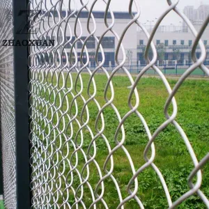 New Galvanized Metal Fence Panels Chain Link Fence Hot Sale