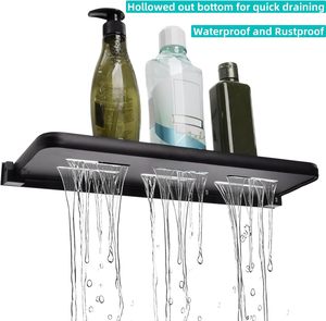 Estante <span class=keywords><strong>Plegable</strong></span> de Pared para Baño, 90 °   Estante Flotante <span class=keywords><strong>Plegable</strong></span>, Estantes Metálicos Desplegables para Montar en la Pared para Autocaravanas, Campers, Lavandería - Product Image 3