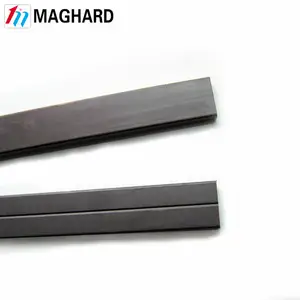 Tira de sellado de Pvc de plástico magnético impermeable para puerta de marca, junta de refrigerador, tiras magnéticas planas flexibles suaves