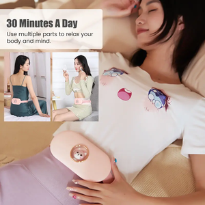 Cordless Massage Belt Warming Waist Body Heating Pad Menstrual Pain Heating Period Heating Belt for Period Pain - Product Image 5