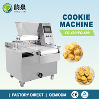 Machine industrielle d'extrusion de biscuits YQ-400 YQ-600, moulage automatique multi-motifs, équipement de boulangerie en acier inoxydable 304