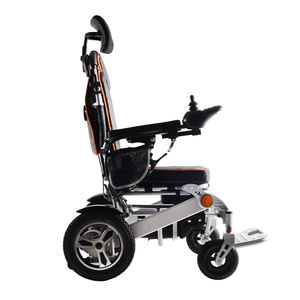 Cina fabbrica prezzi economici 300W * 2 spazzolato sedia a rotelle elettrica reclinabile in lega di alluminio pieghevole potere sedia a rotelle - Product Image 3