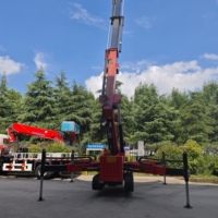 Mini-grue articulée avancée avec télécommande et châssis à chenilles stable pour les projets de levage en intérieur et en extérieur