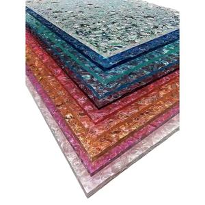 Directe Verkoop Van De Fabrikant Van Hoge Transparante Acryl Steen Rimpelplaat, Gemalen Ijs Streep Teller Partitie Display, Ic - Product Image 2
