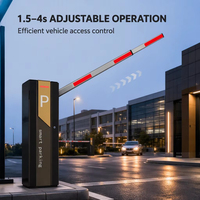 Barrière de contrôle d'accès sans ressort, sans entretien, avec bras de barrière personnalisé pour le contrôle d'accès des véhicules dans les parkings intelligents