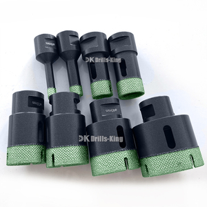 Neue M14 Gelötete Diamant-Kernbohrer Lochsäge <span class=keywords><strong>6mm</strong></span>-100mm Lochschneider Diamantbohrer für Marmor Fliesen Porzellan - Product Image 1