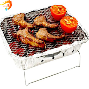 Filets rectangulaires et ronds pour <span class=keywords><strong>barbecue</strong></span> d'extérieur avec poignées Filets en treillis métallique de style coréen et japonais - Product Image 3