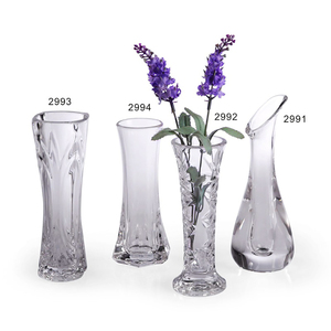 Hot Selling Centerpiece Decorative Colored Clear Acrylic Flower Vase Plastic Vases