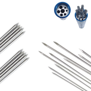 Instrumentos ortopédicos veterinarios de acero inoxidable de una sola cabeza TitaniumSteel Kirschner Wire 10 pcs/<span class=keywords><strong>set</strong></span> Juego de instrumentos quirúrgicos generales - Product Image 1