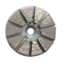 STI – disque de meulage métallique universel à verrouillage à deux broches avec 10 Segs