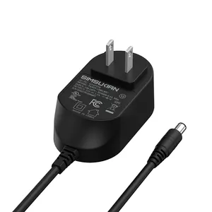 Simsukian入力100240v出力24v0.75a電源ウォールプラグホワイトアダプター4.5v5v2a電源ACDCアダプターホワイト12v750ma