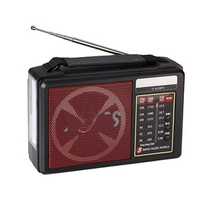 Radio solaire portable isolar, radio d'urgence FM AM SW, radio Bluetooth avec haut-parleur et lampe torche - Product Image 5