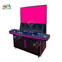Machine de jeu de pêche verticale à 4 joueurs avec écran 47/55 pouces, personnalisable, prix de gros, fabriquée par Qianmen Factory
