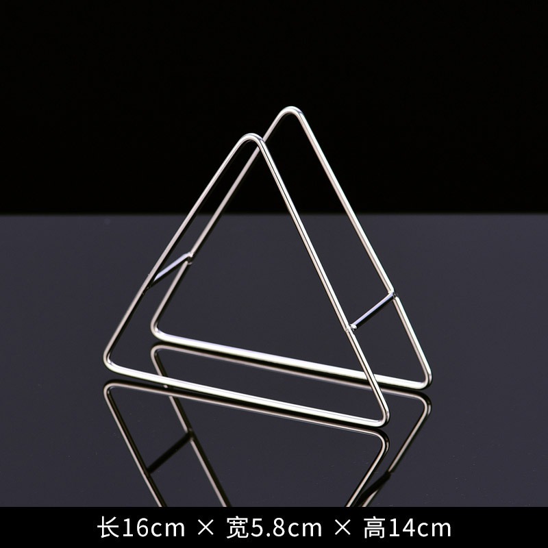 Portadiscos triangular [Color natural]