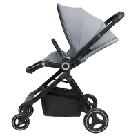 2024 poussette de haute qualité poussette de bébé compacte de luxe 3 en 1 poussette bidirectionnelle pliante landau pour bébé chine avec siège d'auto