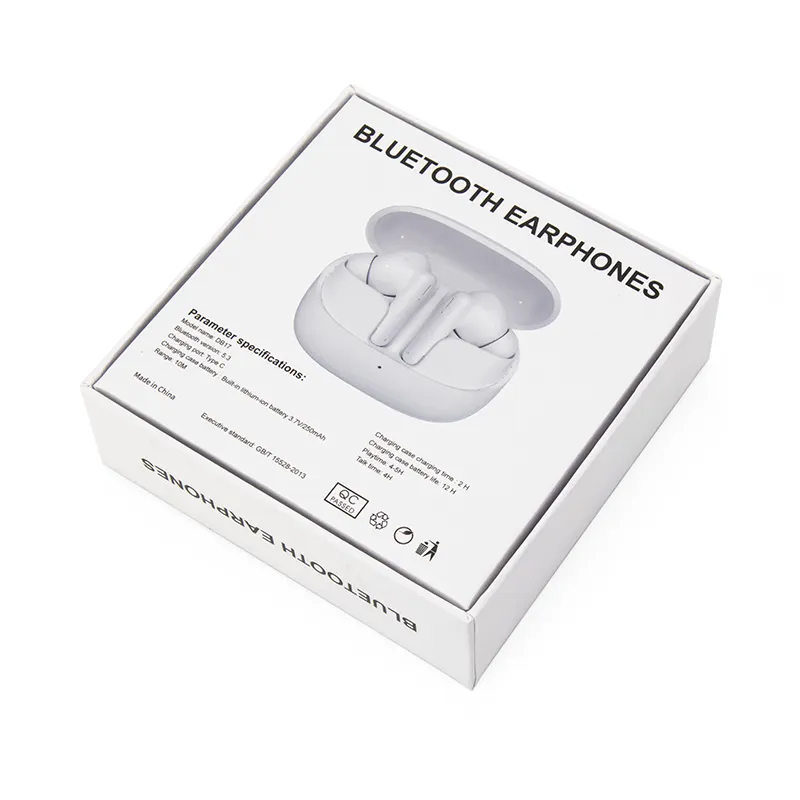Printing Customization White Lid And Base Bluetooth Headset Storage Headphone Memory Box Boite