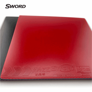 MAZE <span class=keywords><strong>P</strong></span> Entrenamiento profesional Esponja <span class=keywords><strong>p</strong></span>úrpura Espinillas de alta adherencia Tenis de mesa y goma de <span class=keywords><strong>ping</strong></span> pong para entusiastas de los deportes - Product Image 4