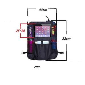 Bolsa de Almacenamiento Grande Transparente de Estilo Bohemio Chino, Hecha a Mano por Diseñadores, <span class=keywords><strong>con</strong></span> Cierre de Cremallera, Estilo Moderno, Impermeable y Ligera, Plegable - Product Image 2