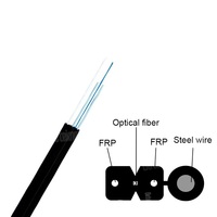 Cable de Fibra Óptica Geteknet OEM ODM 4FO 96F 1 Hilo 14/192 Núcleos ASU FTTR Fibra Drop 1 Hilo Óptico Adss-96 Gyta 2 Núcleos 20m