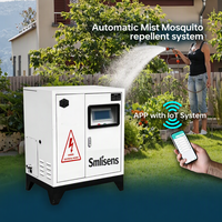 Machine à brumiser anti-moustiques en acier inoxydable 100 bars, système de brumisation intelligent, pulvérisateur télécommandé pour jardin et insectes.