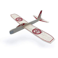 100% Planeurs en bois de balsa faits à la main Hélice Avion Jouets Modèle en bois Kits d'avion