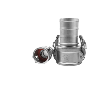 Acoplamiento <span class=keywords><strong>Camlock</strong></span> SS304 SS316 Tipo a B C D E F DC <span class=keywords><strong>DP</strong></span> para acoplamientos de manguera de tanque 1/4 3/8 1/2 3/4 1 2 3 4 5 6 pulgadas - Product Image 2