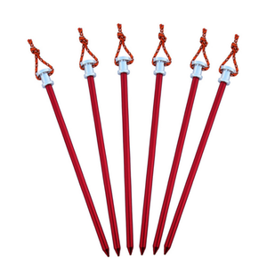 Estacas de aleación de aluminio para tienda, anclajes duraderos ultraligeros de alta resistencia - Product Image 1