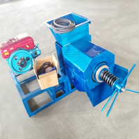 Commerciële automatische dieselmotor aangedreven hoog-efficiënte palmoliepersmachine, palmolieverwerkingsmachine, palmolie-expeller