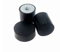 Support en caoutchouc anti-vibration, amortisseur de chocs, isolateur de vibrations, amortisseur DE à filetage interne, robuste, pour moteur marin, pompe industrielle
