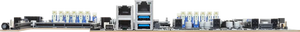 Carte mère de serveur MZ33-CP1, processeur AMD unique, 2 ports LAN 1 Gb/s, 4 ports MCIO 8i PCIe 5, 2 ports MCIO 8i PCIe 4 - Product Image 3