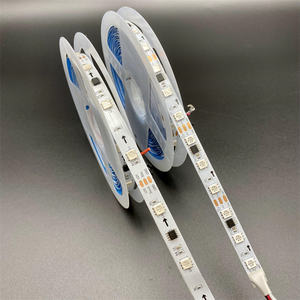 ゲーミングルーム WS2811 RGBIC LEDストリップライト 12V アドレッサブル 60LED/<span class=keywords><strong>m</strong></span> SMD 5050 ドリームカラーピクセルテープ PCデスクセットアップ用 - Product Image 2