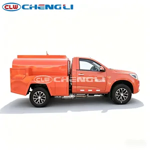 รถบรรทุกพ่นน้ำ 4x4 ราคาดีที่สุด ถังขนาด 1.15 ลูกบาศก์เมตร รถกระบะพ่นน้ำขนาดเล็กสำหรับทำความสะอาดถนนในเขตเทศบาล - Product Image 3