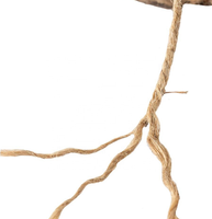 Usine En Gros naturel jute torsadée ficelle de tomate ficelle tressée Torsadée D'emballage Jute Ficelle