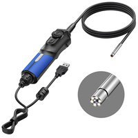 Caméras vidéo industrielles étanches USB flexibles MUCAR E021 pour usage professionnel, certifiées CE, outils d'inspection automobile