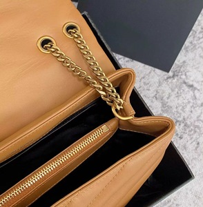 2026 Luxury Ladies' Pu Leather Bag Branded Cross Body Messenger Shoulder Bag <b>Chain</b> Big Women's <b>Handbag</b> Solid Color 50 - Product Image 5