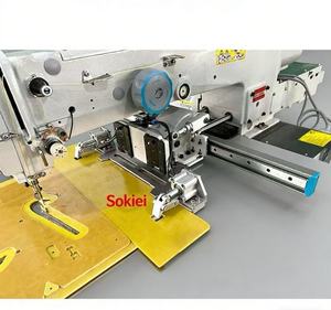 Nouvelle machine à coudre industrielle informatisée pour semelles latérales de chaussures et matériaux épais SPM 800 paires/8 heures de capacité - Product Image 3