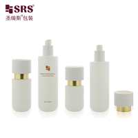 Emballage cosmétique en verre 30ml 50ml 100ml 120ml Produits de soin de la peau Flacons pompe pour lotion
