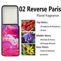 Private Label Portable Pocket Balm 3 Sets Cologne solide pour voyage Parfum durable Mini Size pour femmes et hommes