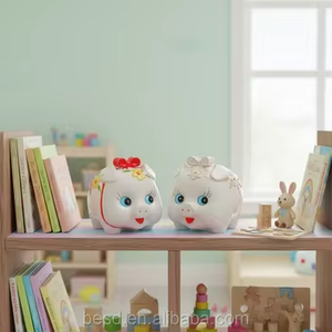 Hucha de Cerámica Personalizada con Forma de Cerdo y Diseños a Medida - Product Image 4