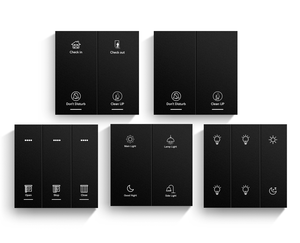 Interrupteur mural intelligent combiné Zigbee Tuya 2026, à commande physique, avec prise en charge de la charge et des scénarios, compatible avec Alexa et Google Home <span class=keywords><strong>Assistant</strong></span> vocal - Product Image 4