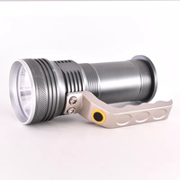 RTS LED Lampe portable Forte Lumière Longue portée Lampe de poche extérieure Rechargeable Ménage Patrouille Projecteur d'urgence