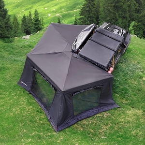 Toldo Lateral para Vehículo XINQI, 360 Grados, 4X4, Autoportante, Sin Patas, Doble Capa, 600D Oxford, Cuatro Estaciones, Extensible 270 Grados - Product Image 1