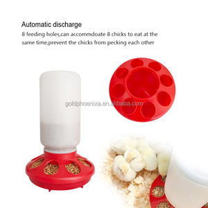 QA Hot Sell Baby Chick Feeder and Waterer Kit Comedero y bebedero <span class=keywords><strong>para</strong></span> aves de corral <span class=keywords><strong>para</strong></span> pollo Pigoen codorniz - Product Image 3