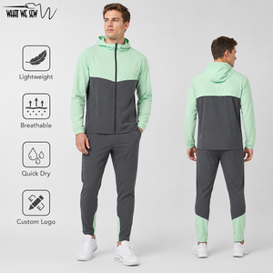 <span class=keywords><strong>Conjunto</strong></span> <span class=keywords><strong>Deportivo</strong></span> de Dos Piezas Personalizado para Entrenamiento de Primavera, Chaqueta Deportiva Transpirable, Ropa Deportiva, Cortavientos, <span class=keywords><strong>Conjunto</strong></span> <span class=keywords><strong>Deportivo</strong></span> para <span class=keywords><strong>Hombre</strong></span> - Product Image 1