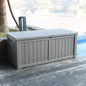 Bon marché Boîte de rangement en plastique étanche pour jardin de 119 gallons pour l'extérieur - Product Image 5