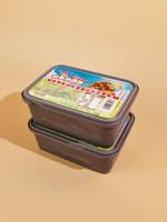 Crème glacée fruitée de luxe légère, sans gras trans, à base de lait pur, saveur chocolat, 600g, format familial