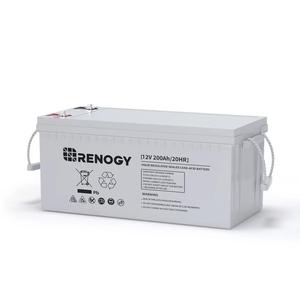 Batería de estado sólido LiFePO4 de ciclo profundo Re Nog Y, 12 voltios, 200 Ah, 2000 A de corriente de descarga máxima, 500 ciclos, 16 celdas, para energía solar fuera de la red - Product Image 4